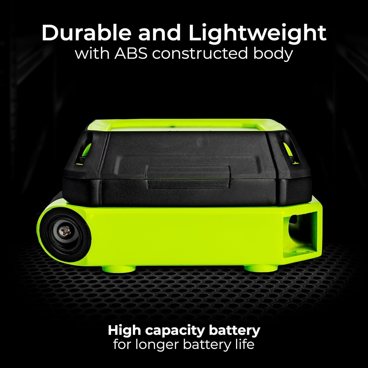Magnetic LED Work Light | Rechargeable by USB | Inspection Torch Lamp - Green