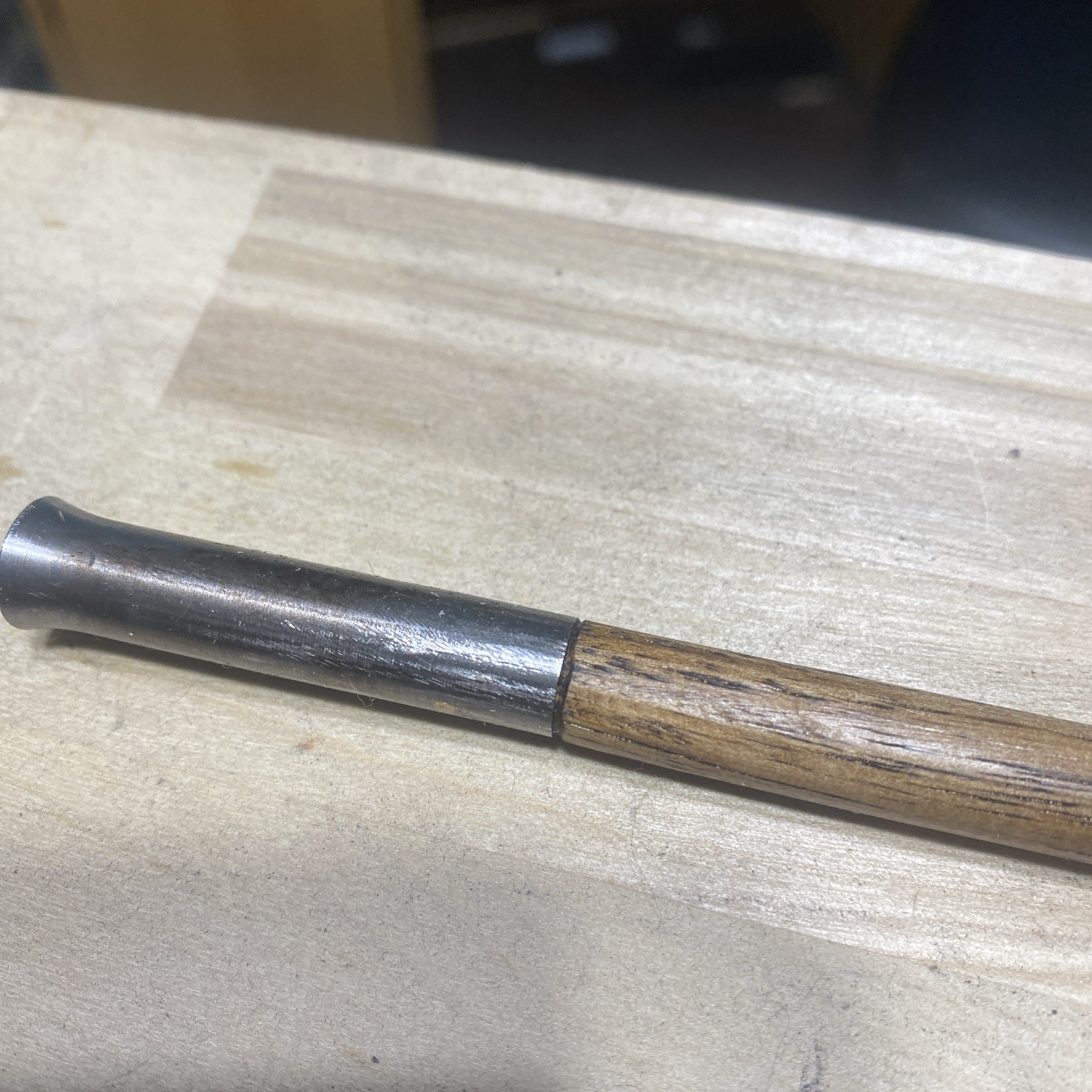 Thompson Center Hawken Muzzleloader Ramrod, 27 3/4” Hickory Stained.