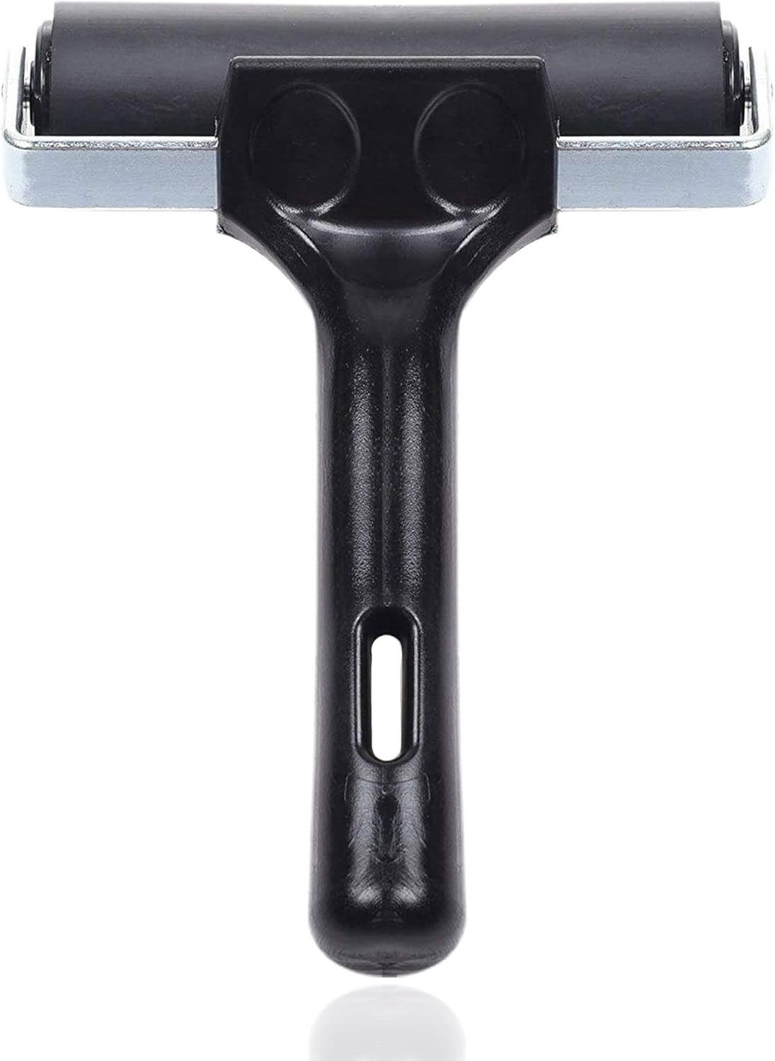 4-Inch Rubber Brayer Roller for Printmaking, Manual Roller Tool for Printmaki...