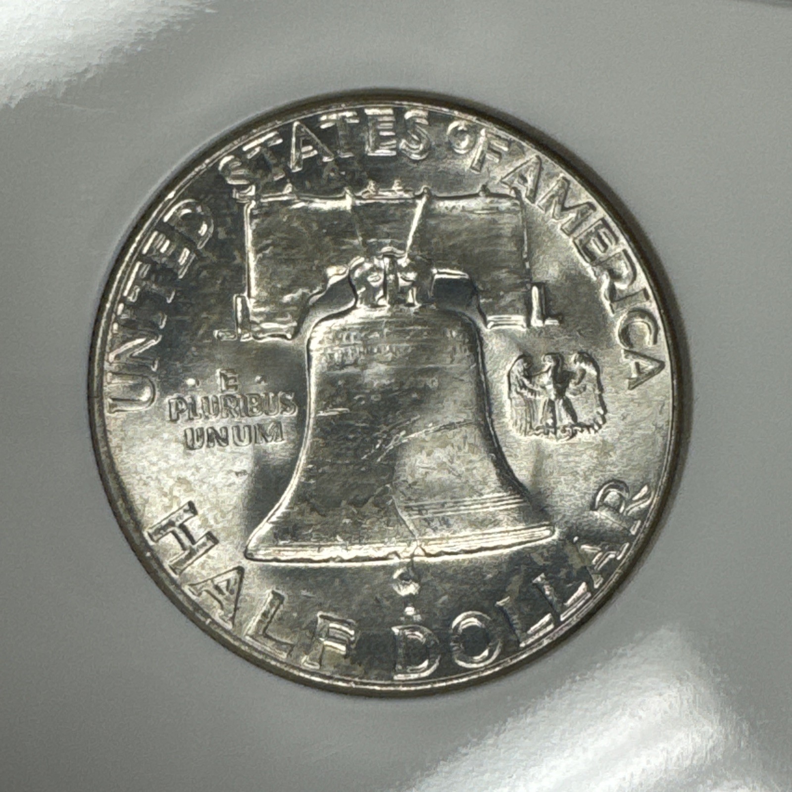 1957 Franklin Silver Half Dollar NGC MS64 BU Uncirculated.