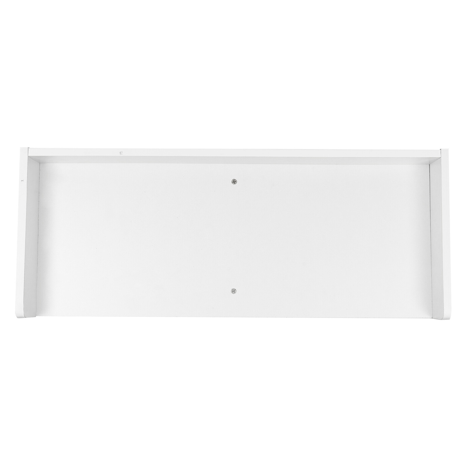 Mobile Printer Stand Rolling Office Scaner Cart Storage Shelf Warm White