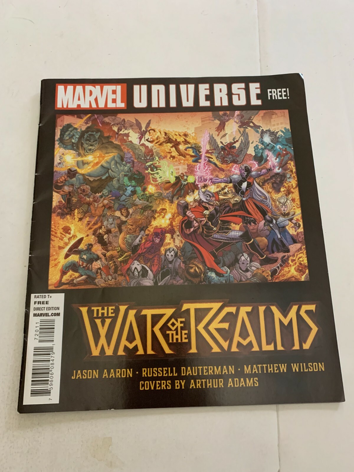 2019 Marvel Universe The War of The Realms No 1 Promotional Comic Book