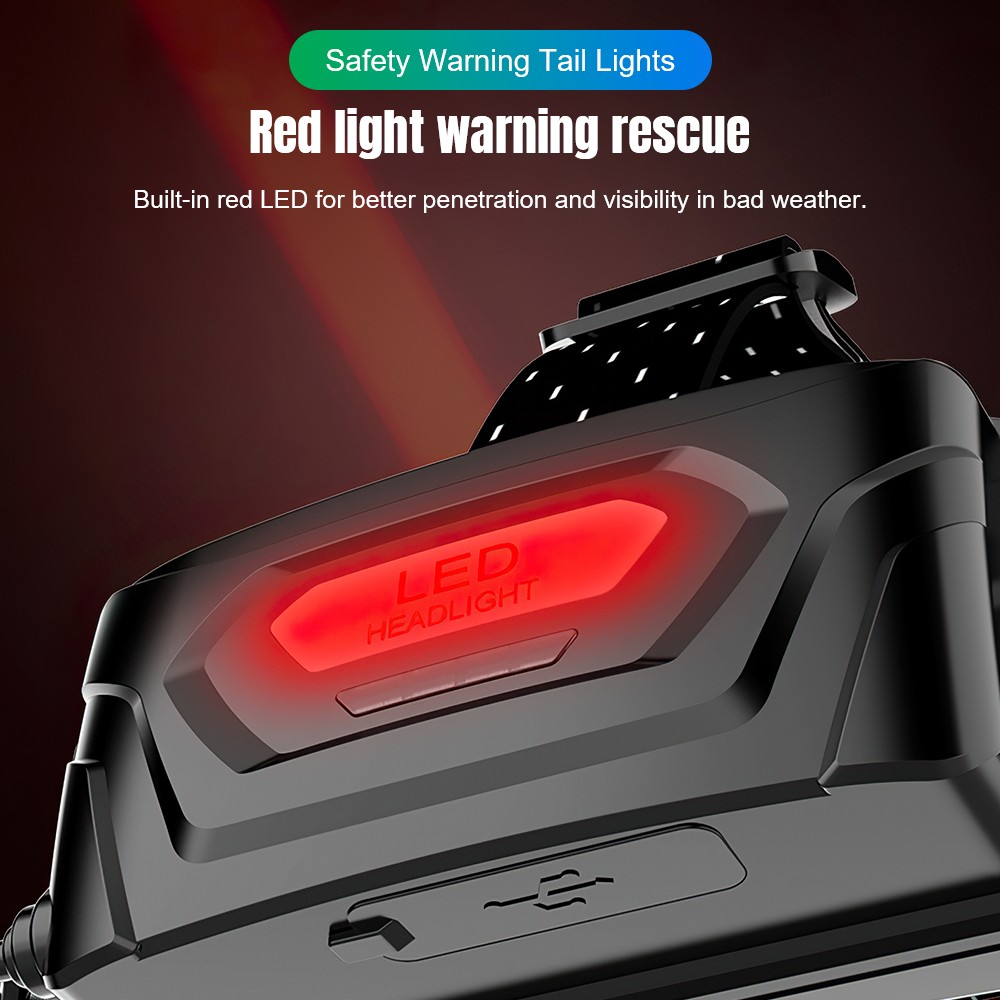 25000LM LED Headlamp Rechargeable Headlight Zoomable Head Torch Lamp Flashlight