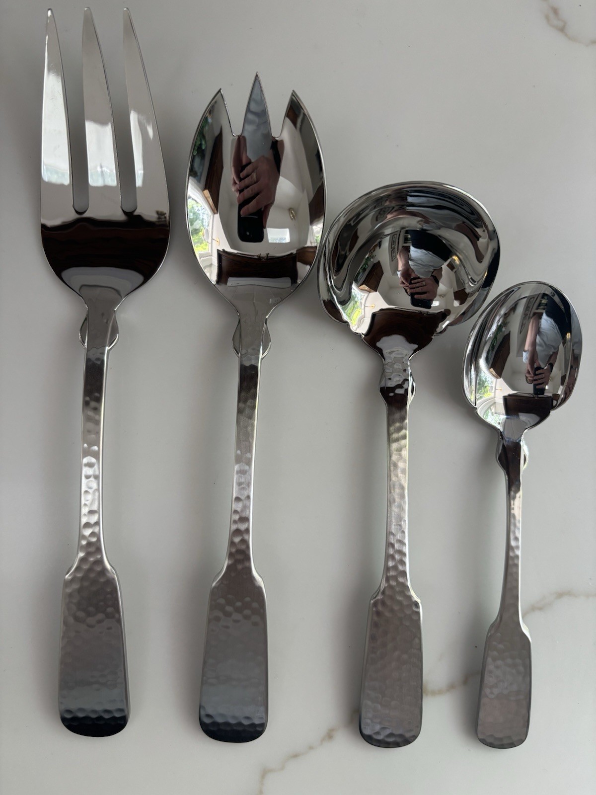 Towle - HAMMERSMITH - lot of 4 serving pieces NEW