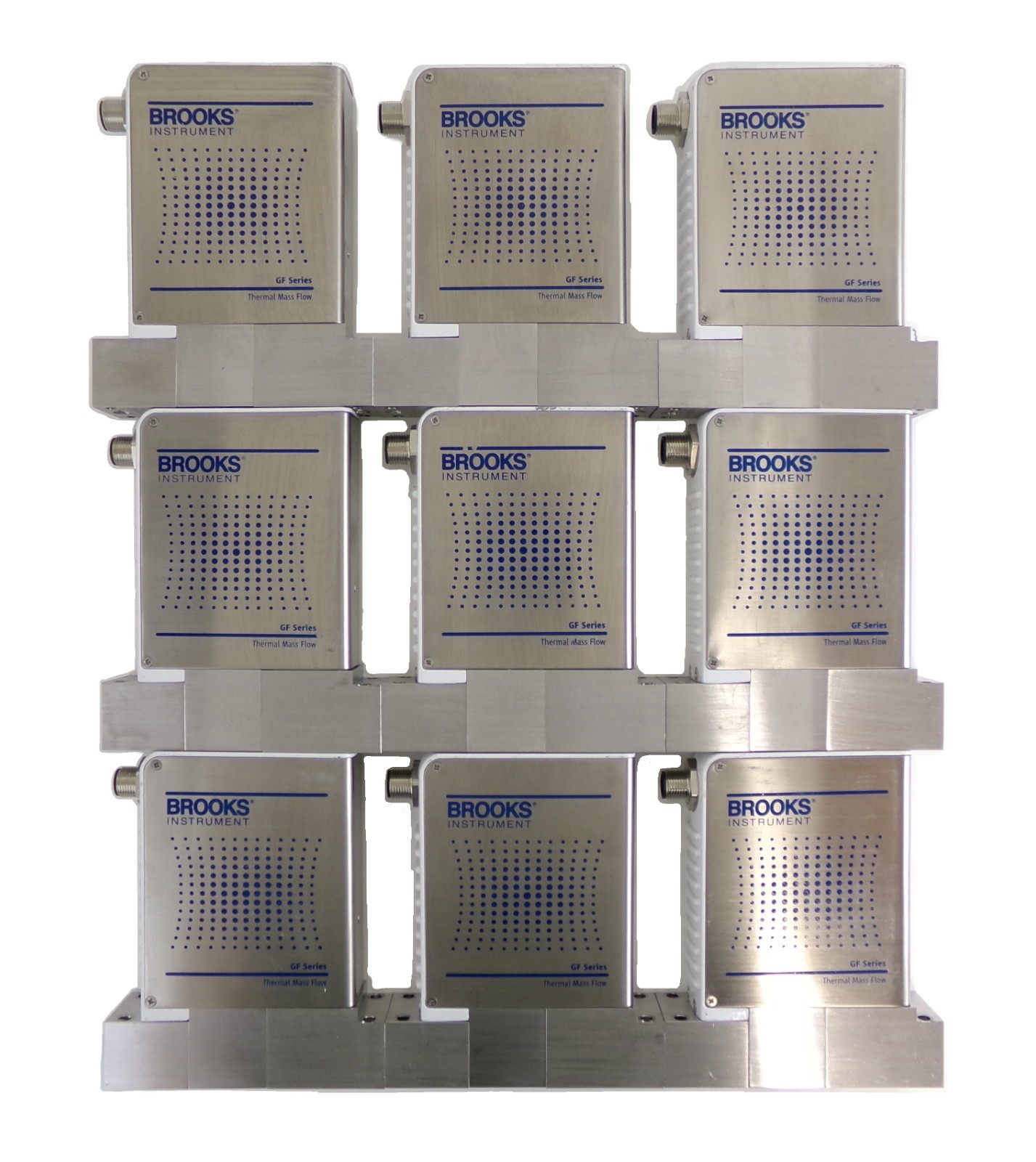 Brooks GF125C Mass Flow Controller MFC GF125C-100040 GF125C-101870 Lot of 9