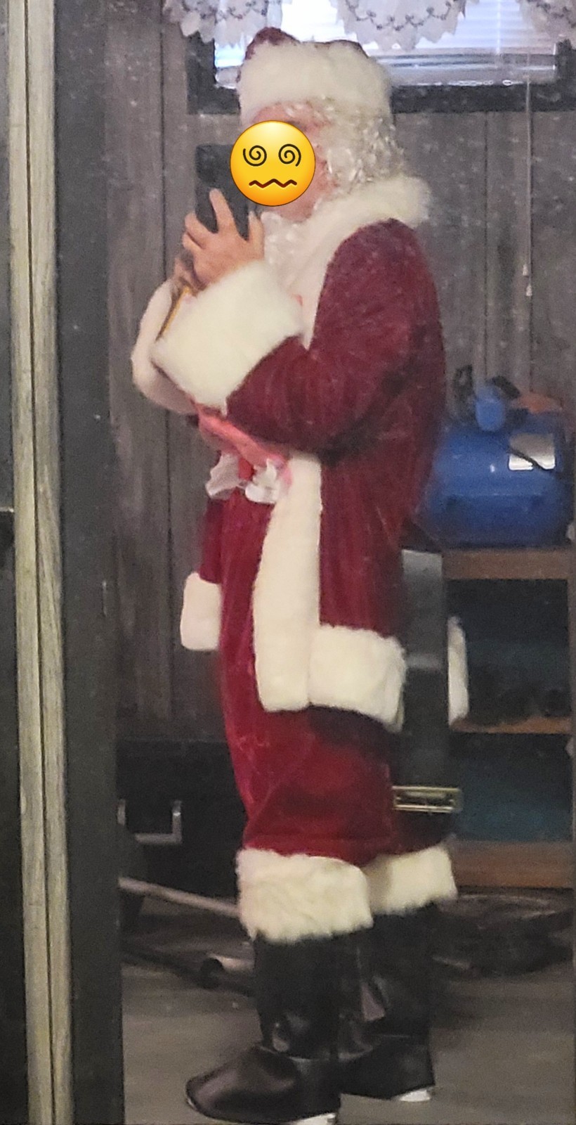 Billy Bob Thornton Bad Santa costume prop replica