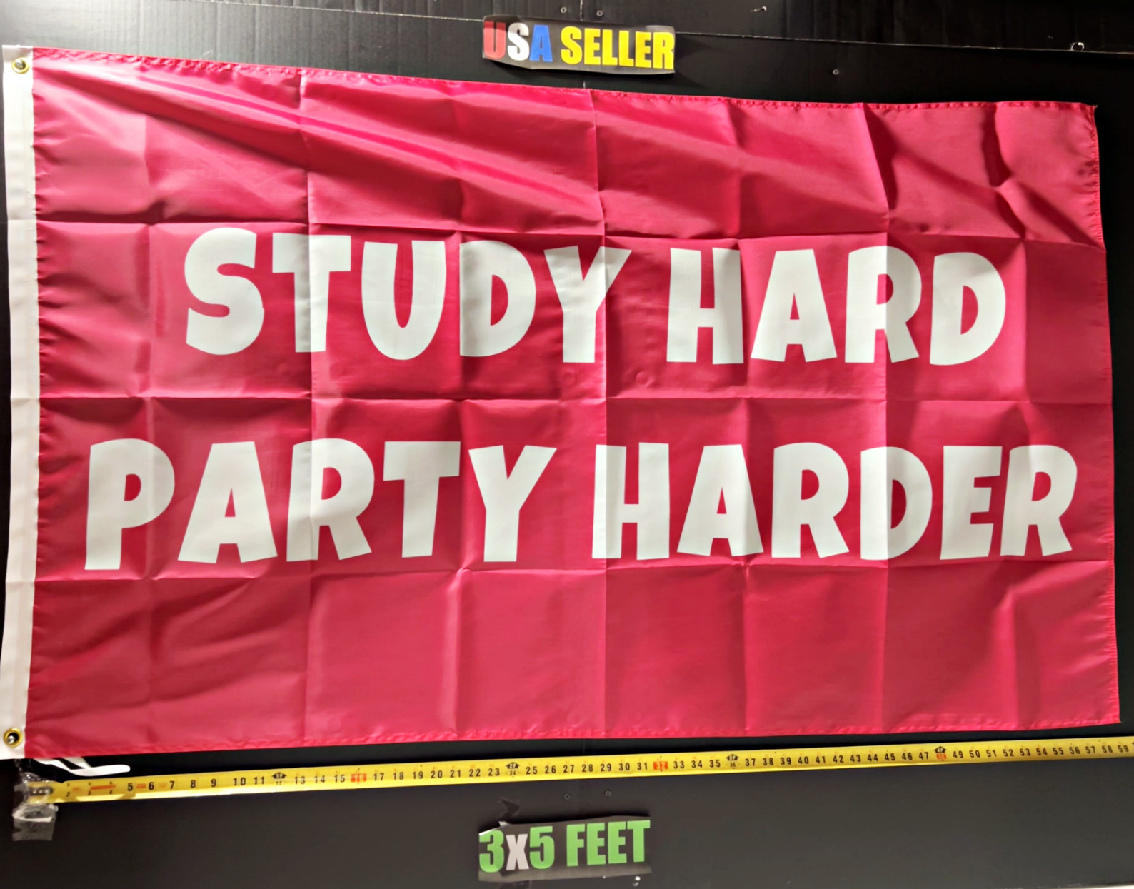 Beer Flag FREE USA SHIP 10 College Party Man Cave Dorm Room USA Banner Sign 3x5'