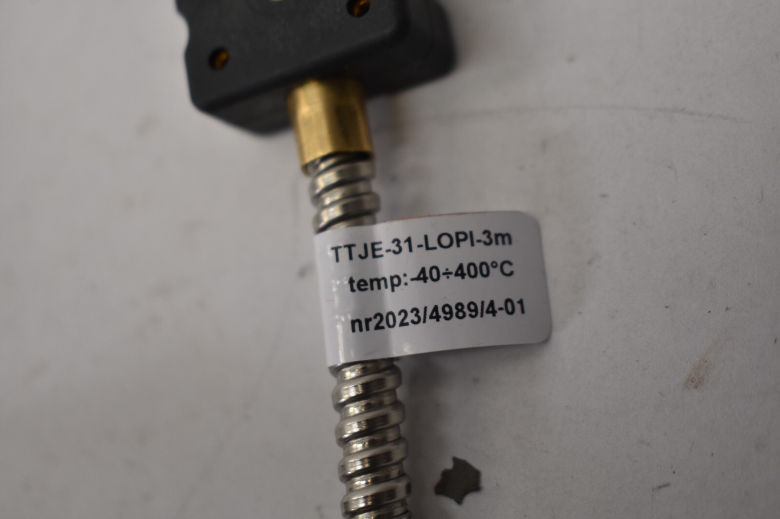 Limatherm Temperature Sensor Replacement Unit TTJE-31-LOPI-3m 40 To 400° C