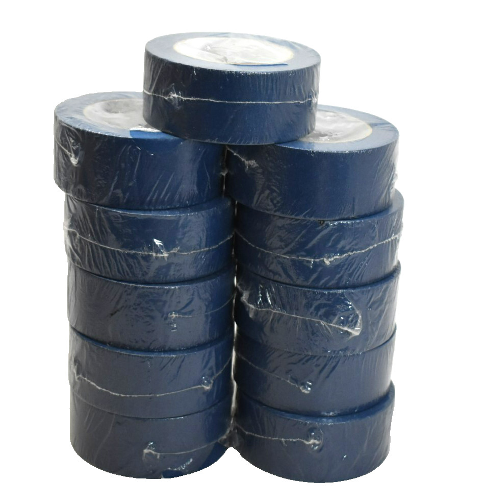 Lot of 11 Rolls Blue Painters Masking Tape 2" x 60 yds 5.5 Mil Walls Painting
