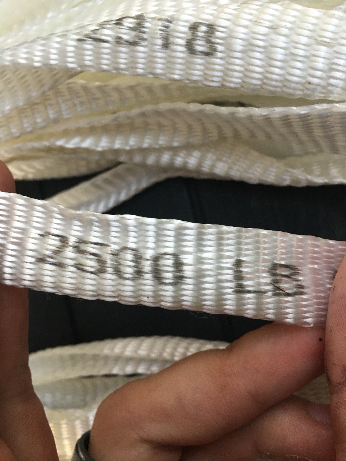 3/4” x 200ft 2500lb Tensile Mule Tape, Pull Tape, Flat Rope/Webbing, Pull Line