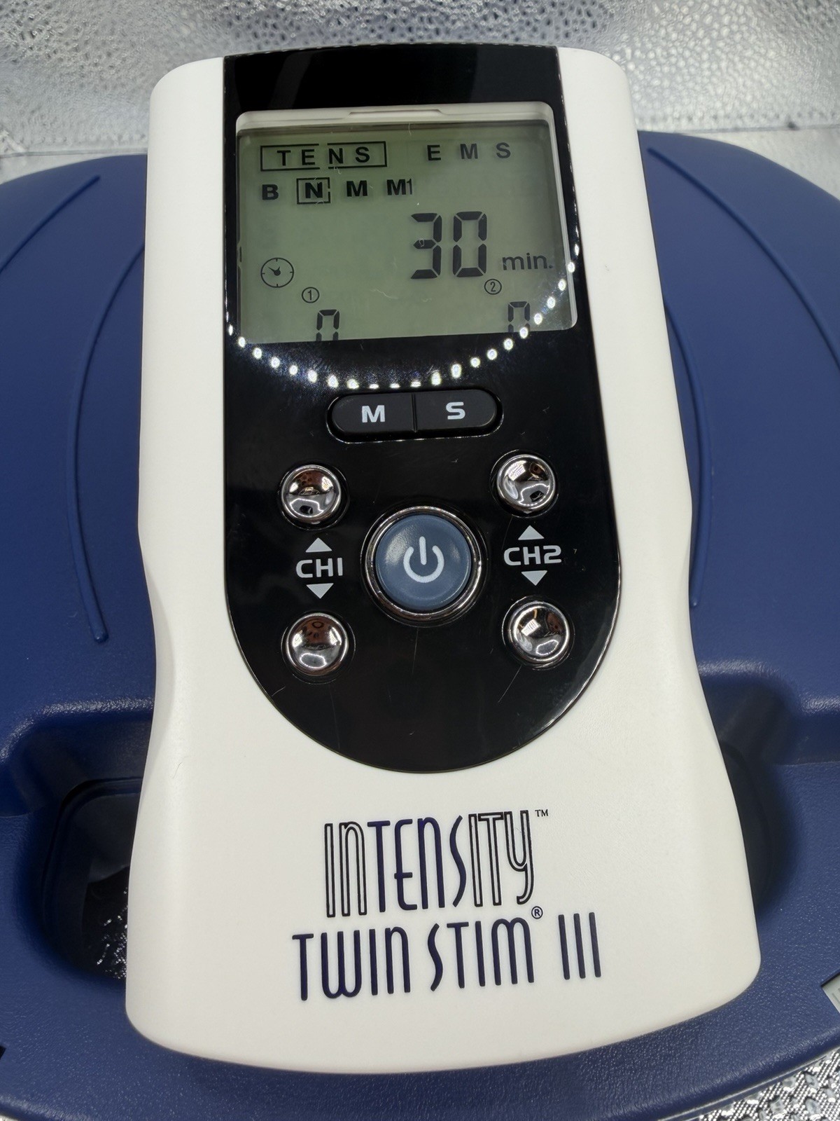 InTENSity Twin Stim III Combo Dual Channel TENS Unit and Muscle Stimulator Unit