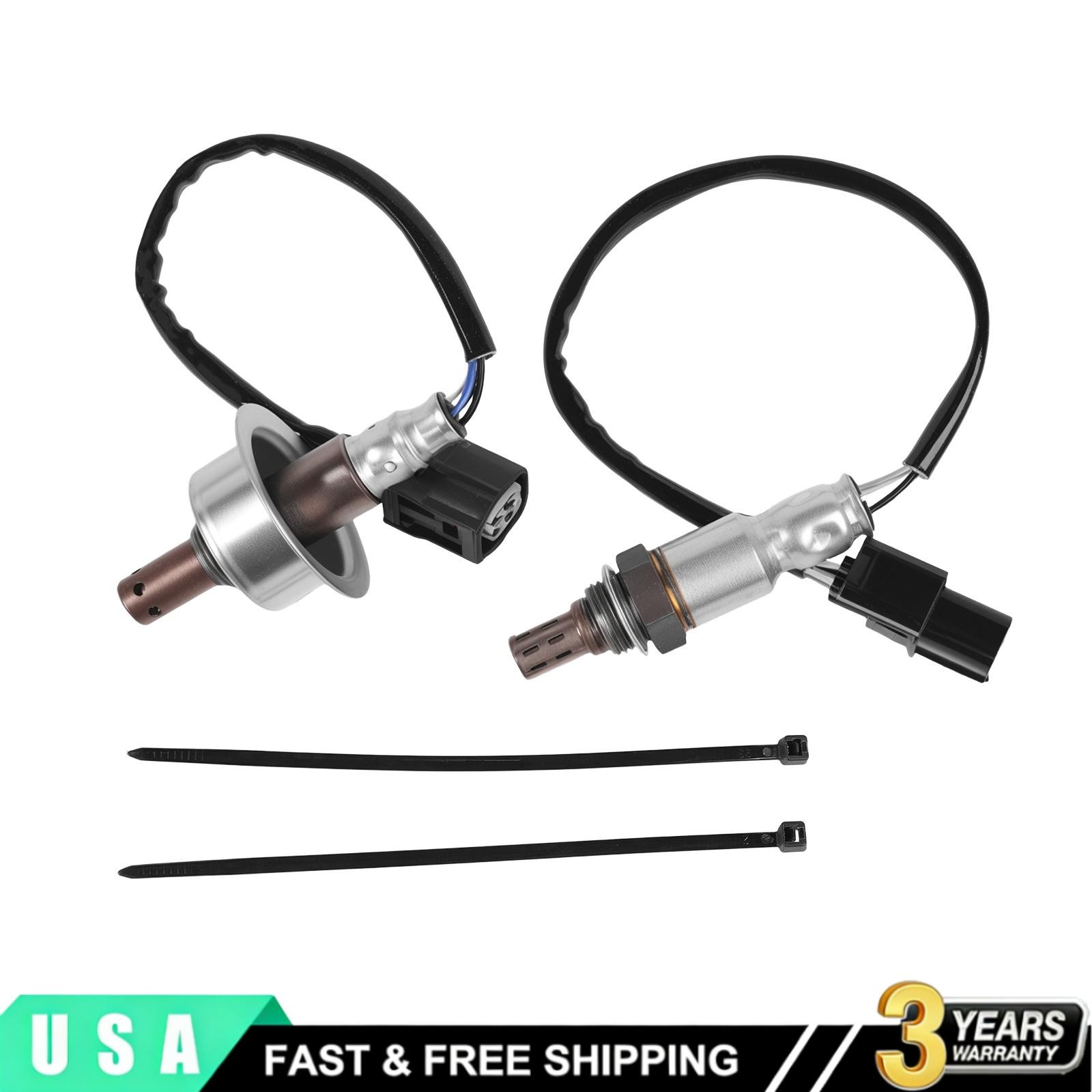 2PCS Upstream + Downstream O2 Oxygen Sensor For 2006-2015 Honda Civic 1.8L L4