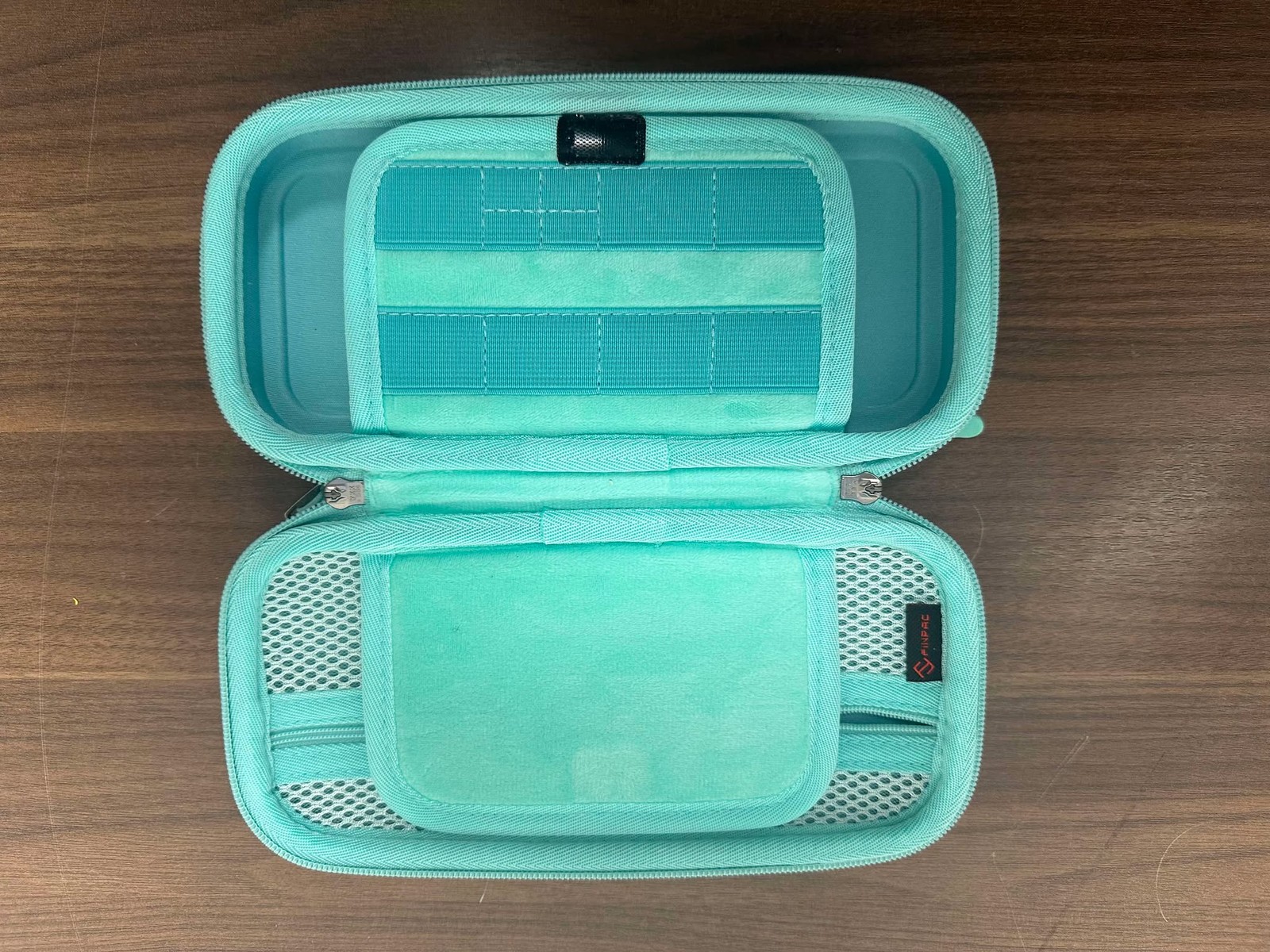 Sea Green Marble Pattern Rubberized Rugged Carrying Case For Nintendo Switch 4E