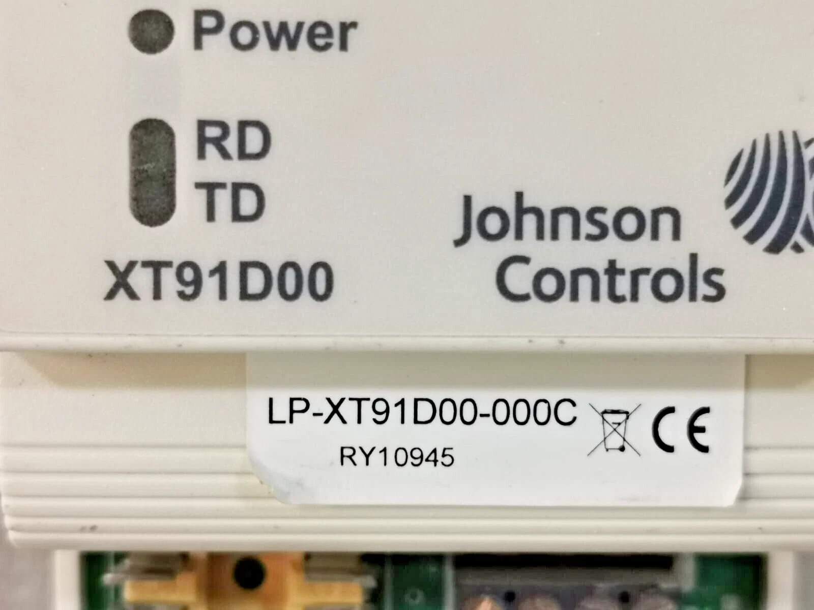 JOHNSON CONTROLS XT91D00 LP-XT91D00-000C EXTENSION MODULE