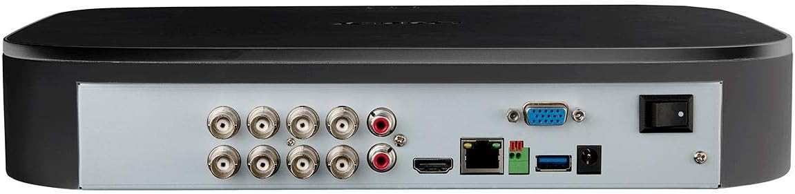 Lorex D241A81B HD 8 Channel 1TB Analog Security System 1080p DVR