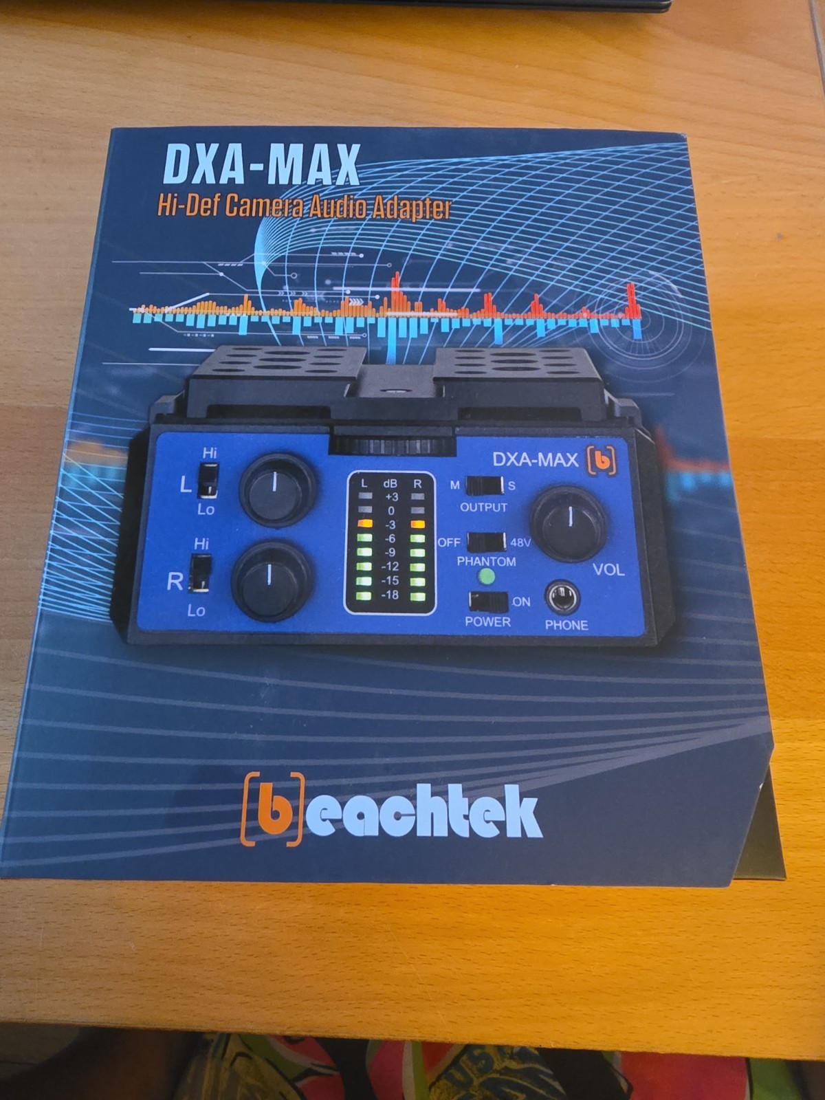 Beachtek DXA-MAX 2-Channel Active Audio Adapter for DSLR - NEW