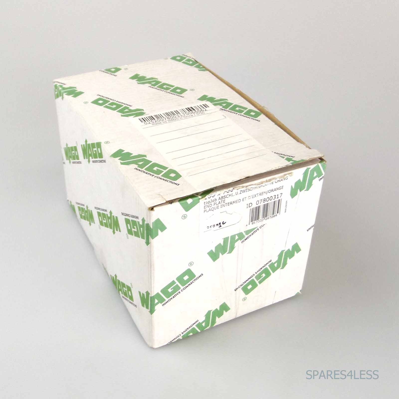 WAGO end/intermediate plates 780-317 (100pcs) original box