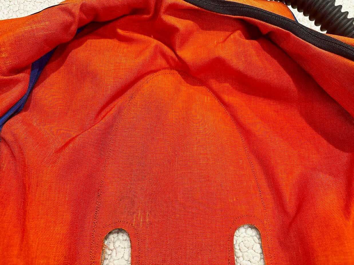 Vintage Seatec Diving Vest Scuba Diving Buoyancy Orange - Medium