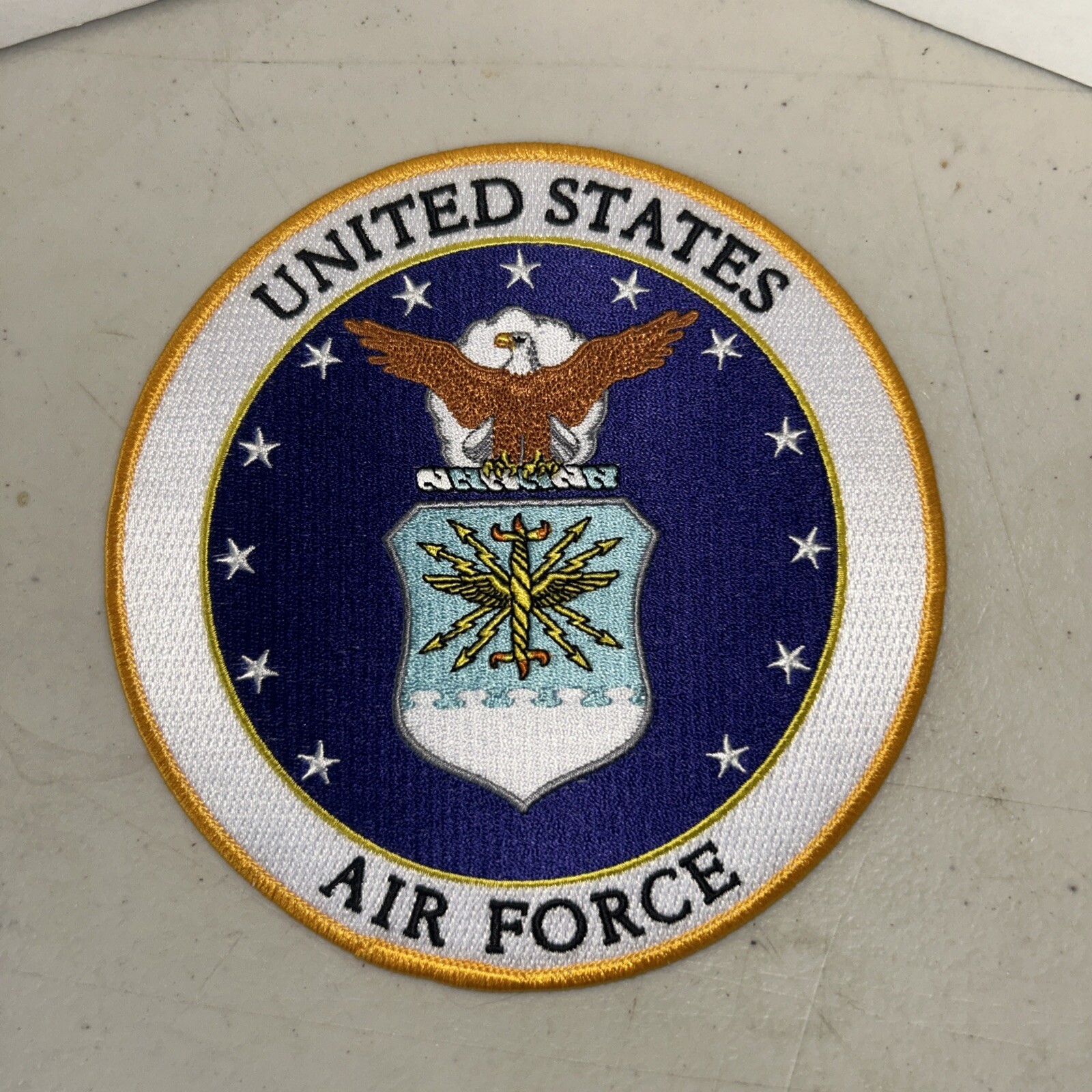 United States Air Force Large Military Patch (6” Inches Across) NEW