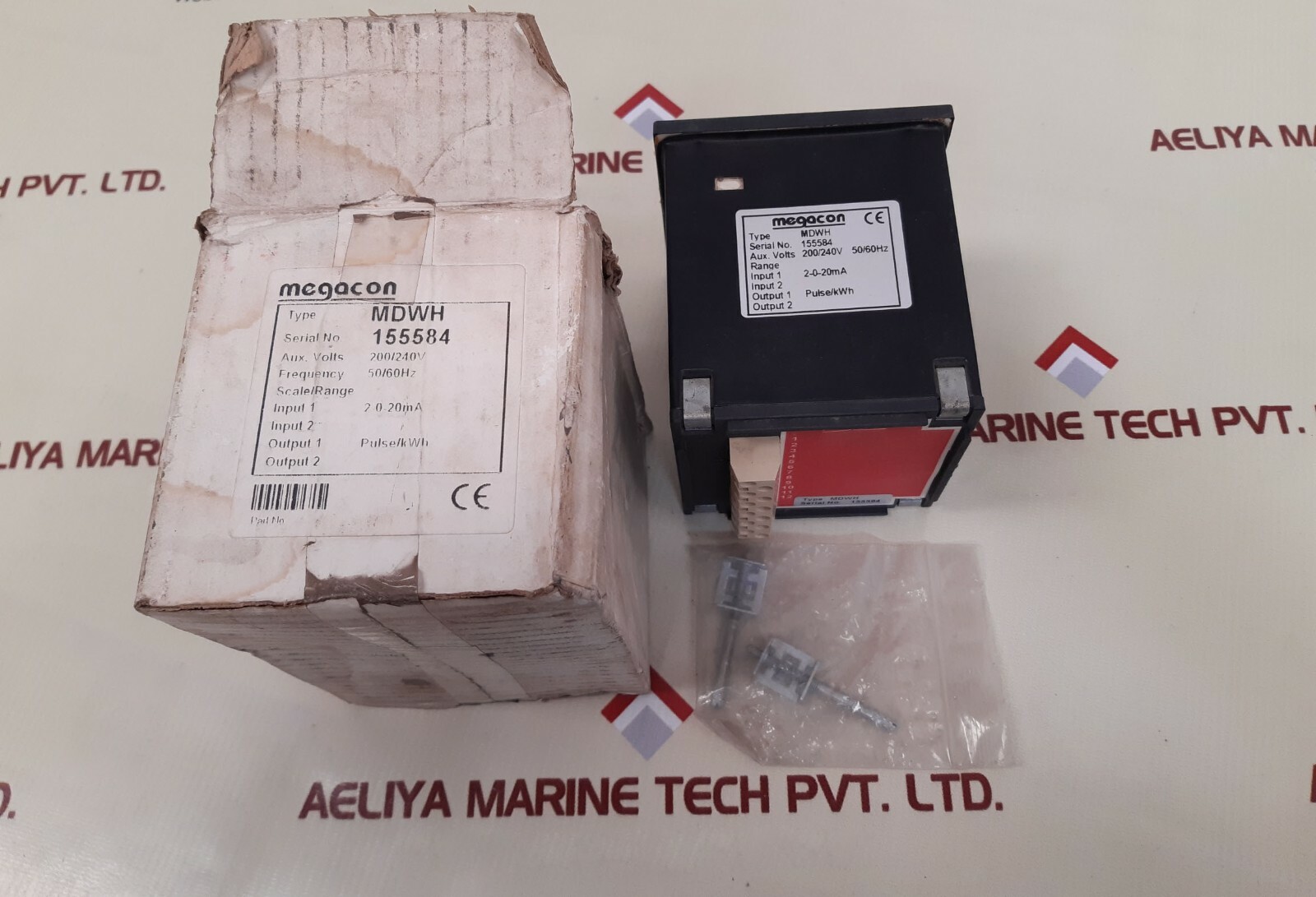 Megacon MDWH Kw Hour Meter 200/240V