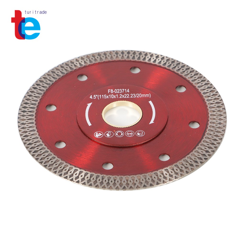 4-1/2" Super Thin Diamond Porcelain Saw Blade Ceramic Cutting Disc 2 Piece