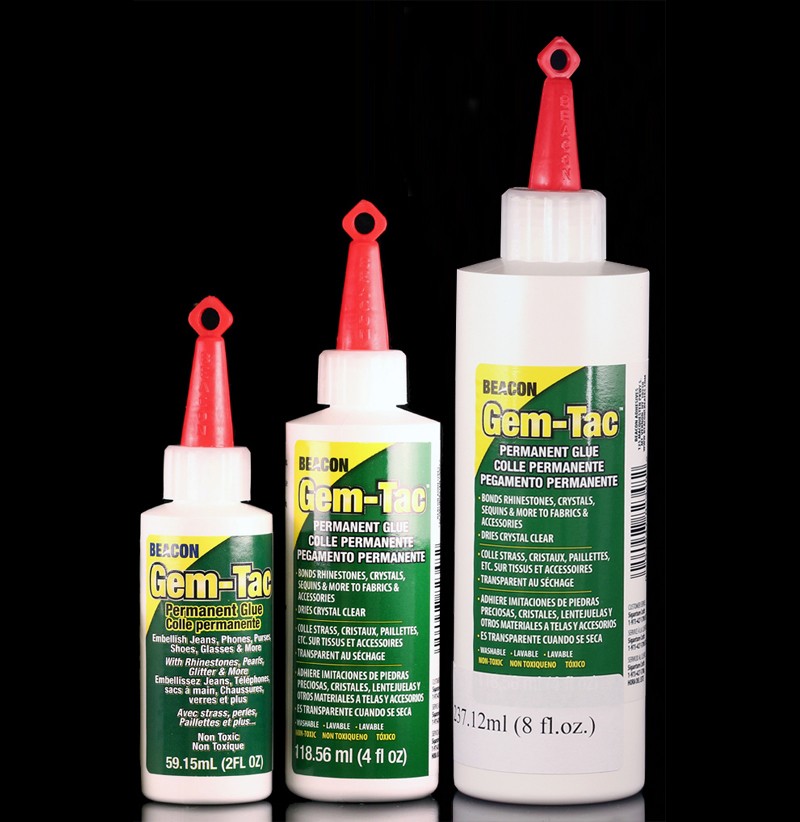Beacon Gem-Tac™ Glue in Original Precision Tip Bottles for Crystals