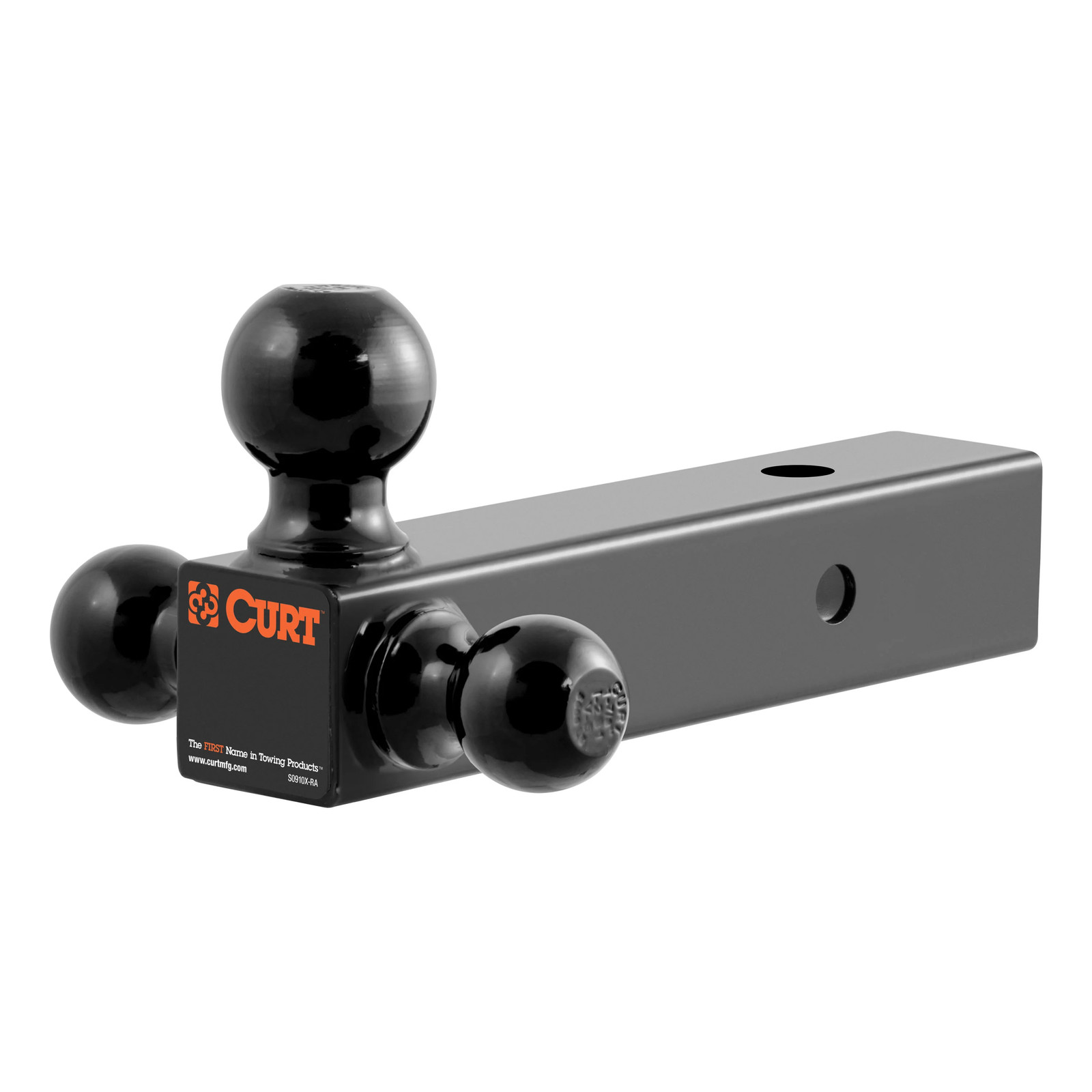 CURT Multi-Ball Mount 2-1/2in Hollow Shank (1-7/8in, 2in, 2-5/16in Balls)-45651