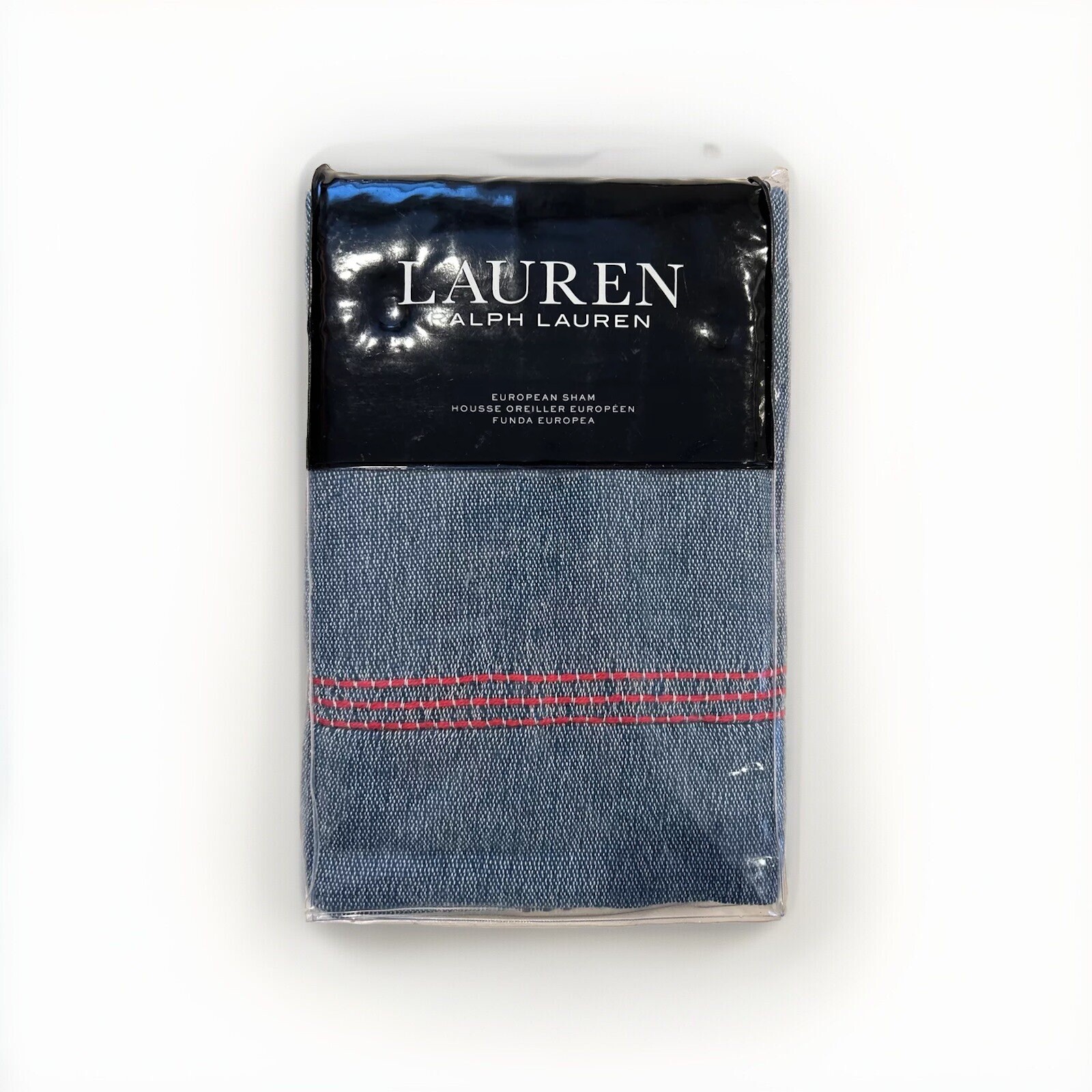 Lauren Ralph Lauren Maggie Textured Euro Sham Pillow $135 ~ NWT
