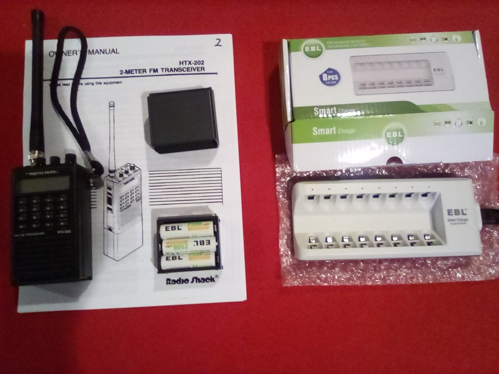 CLEARANCE HTX-202 (Working) Amateur Radio 2 Meter Handi-Talkie with accessories