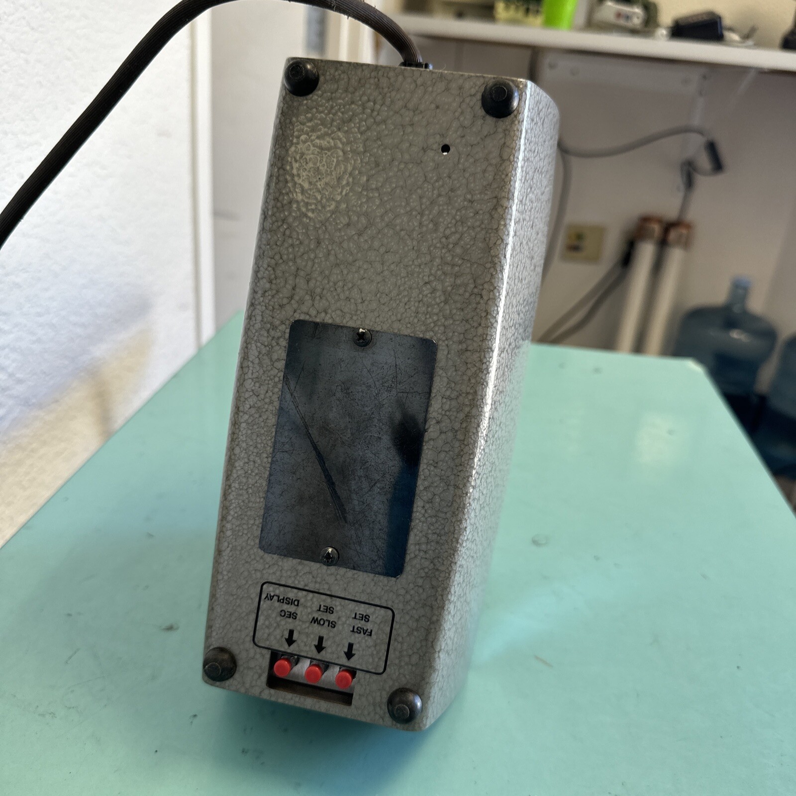 Rapidprint ARL-E Automatic Time/Date Stamp LED Clock Display-NO KEY UNTESED
