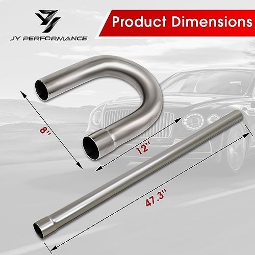 Mandrel Bend Pipe Kit YOLANDO 2.5" 16 Gauge 16PCS