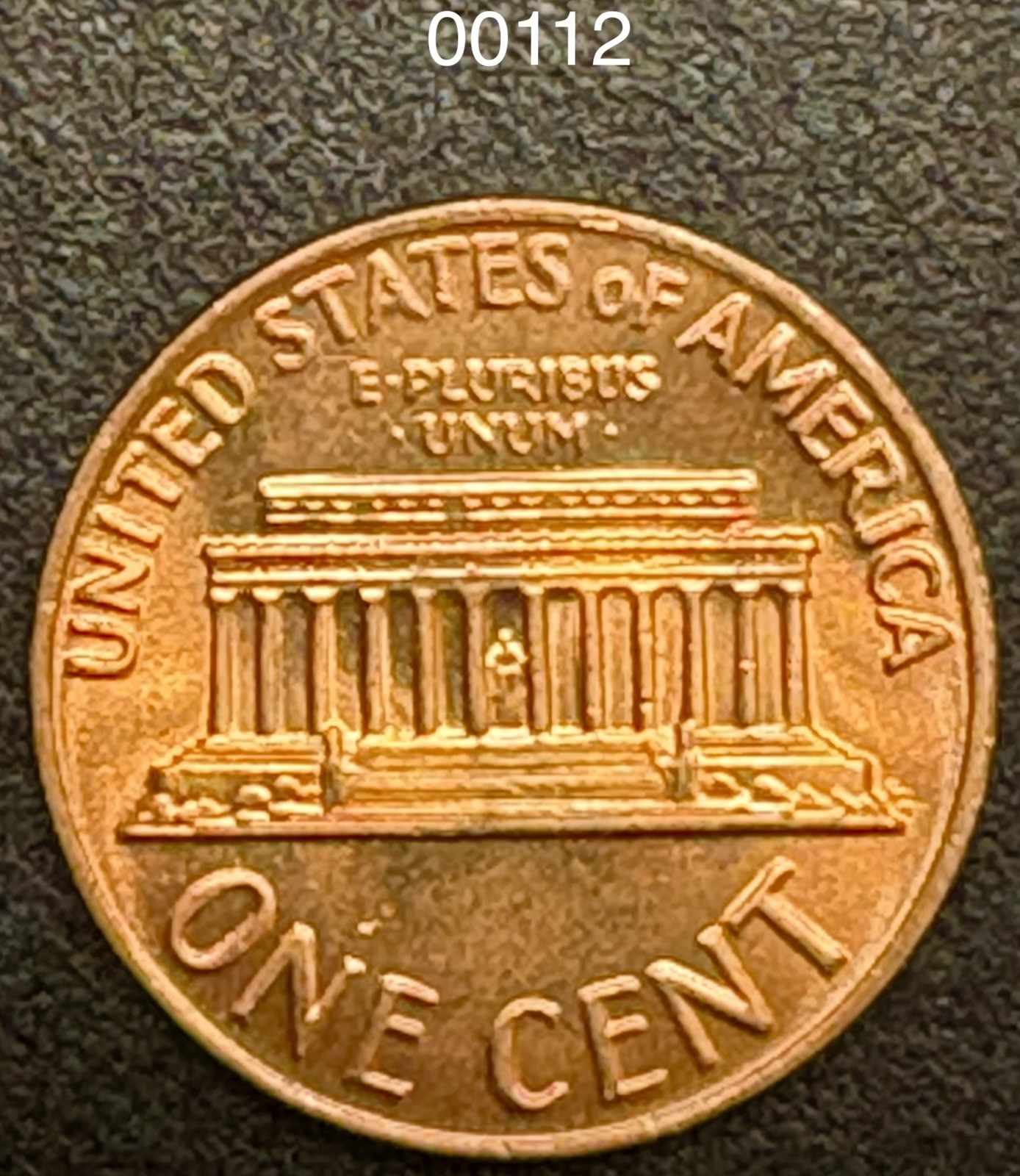 1970-S Lincoln 1c RD BU UNC with errors