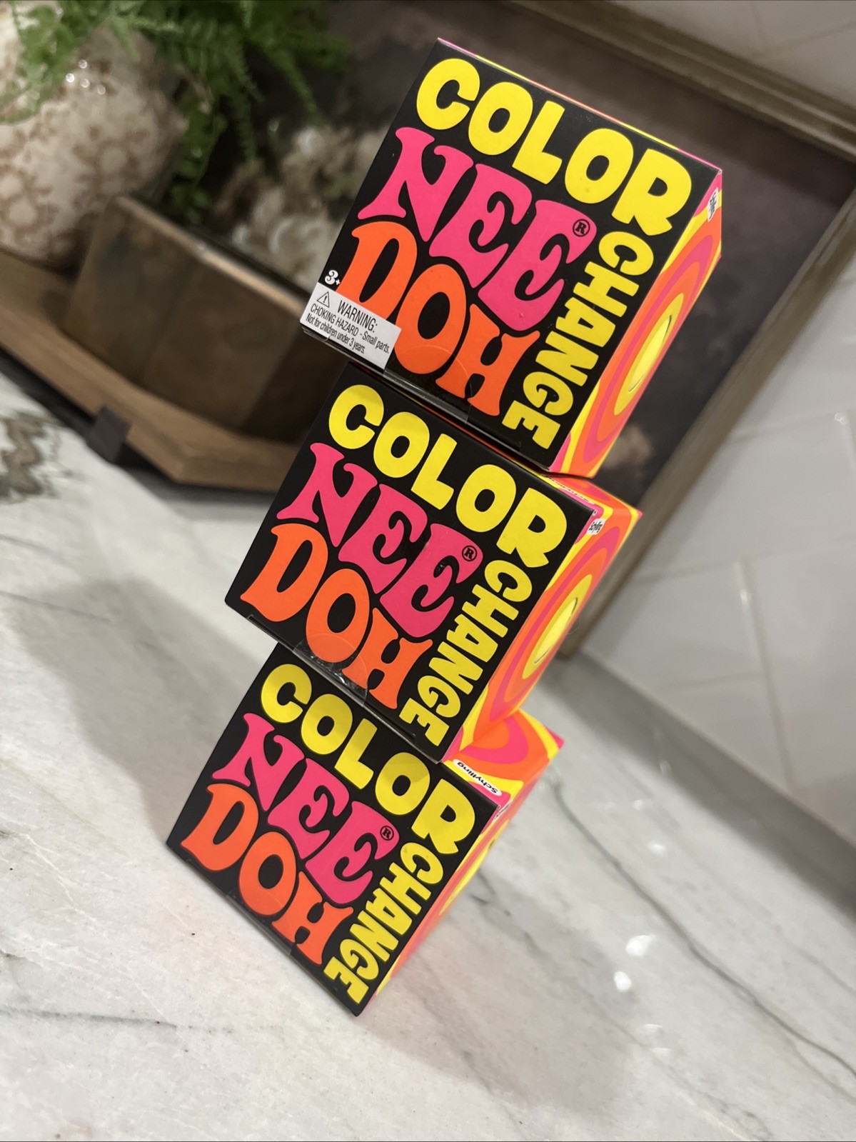 Nee Doh Color Changing Stress Ball 3-Pack
