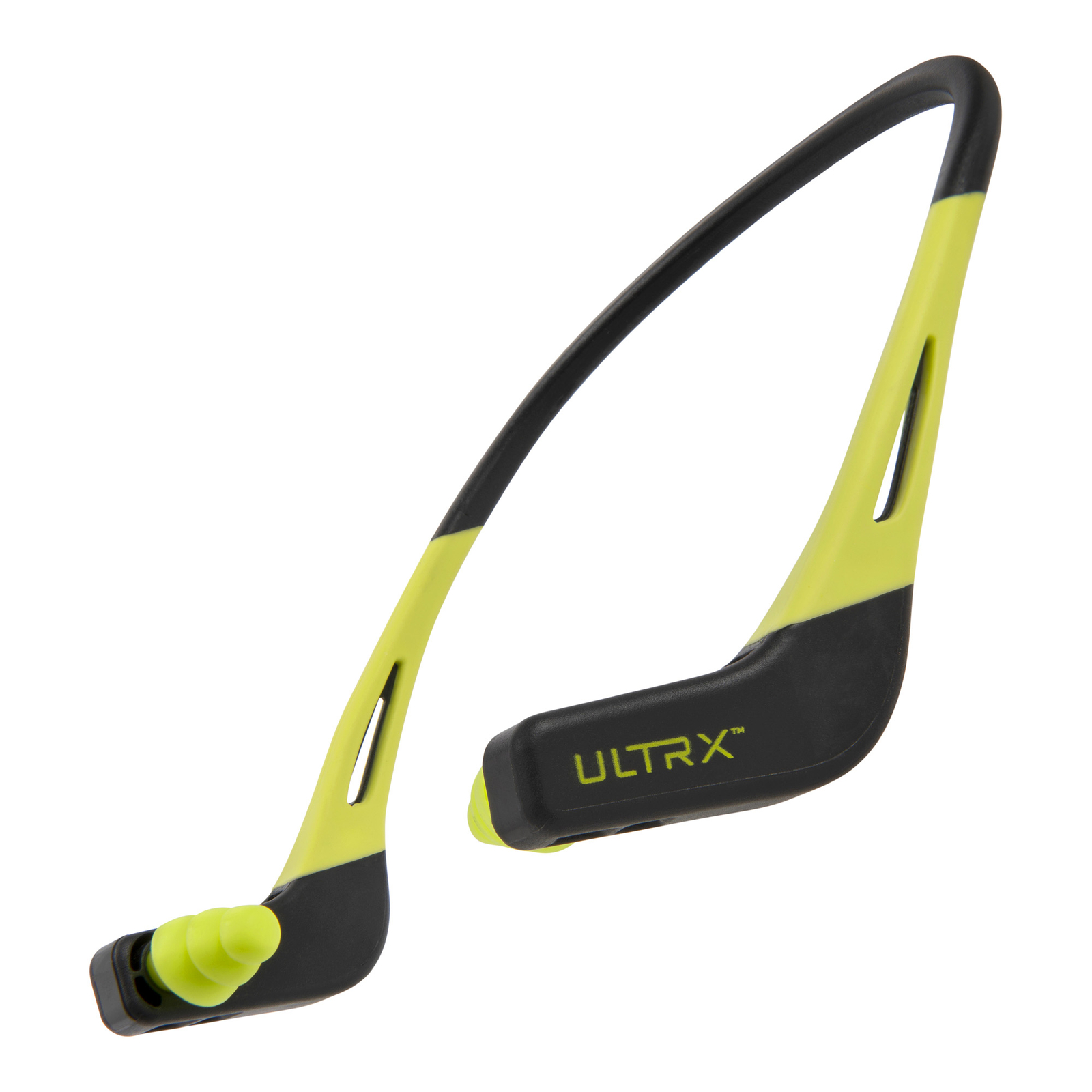 Allen Company ULTRX Banded Ear Plugs 22dB NRR Noise Reduction Gray Neon Yellow