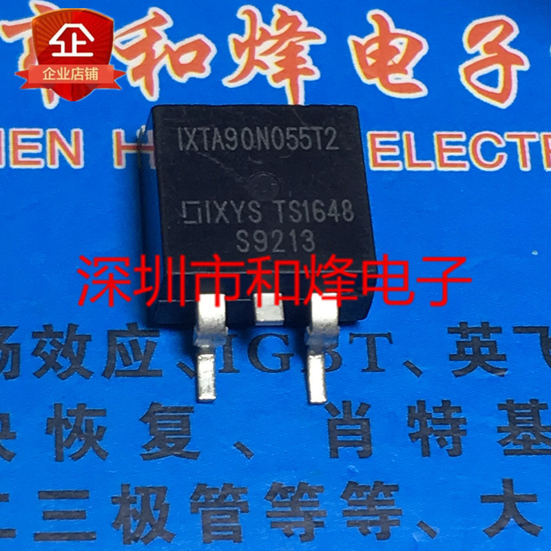 10PCS IXTA90N055T2 TO-263