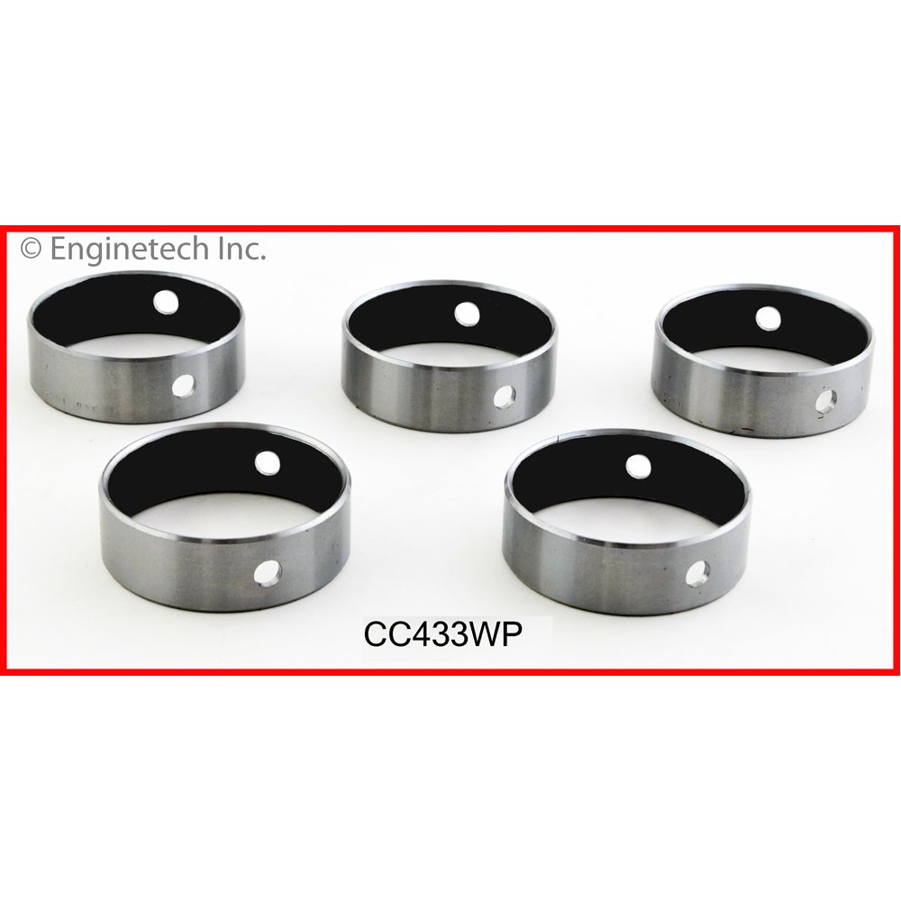 Enginetech Camshaft Bearing Set CC433WP; Performance for 2008-2017 GM LS