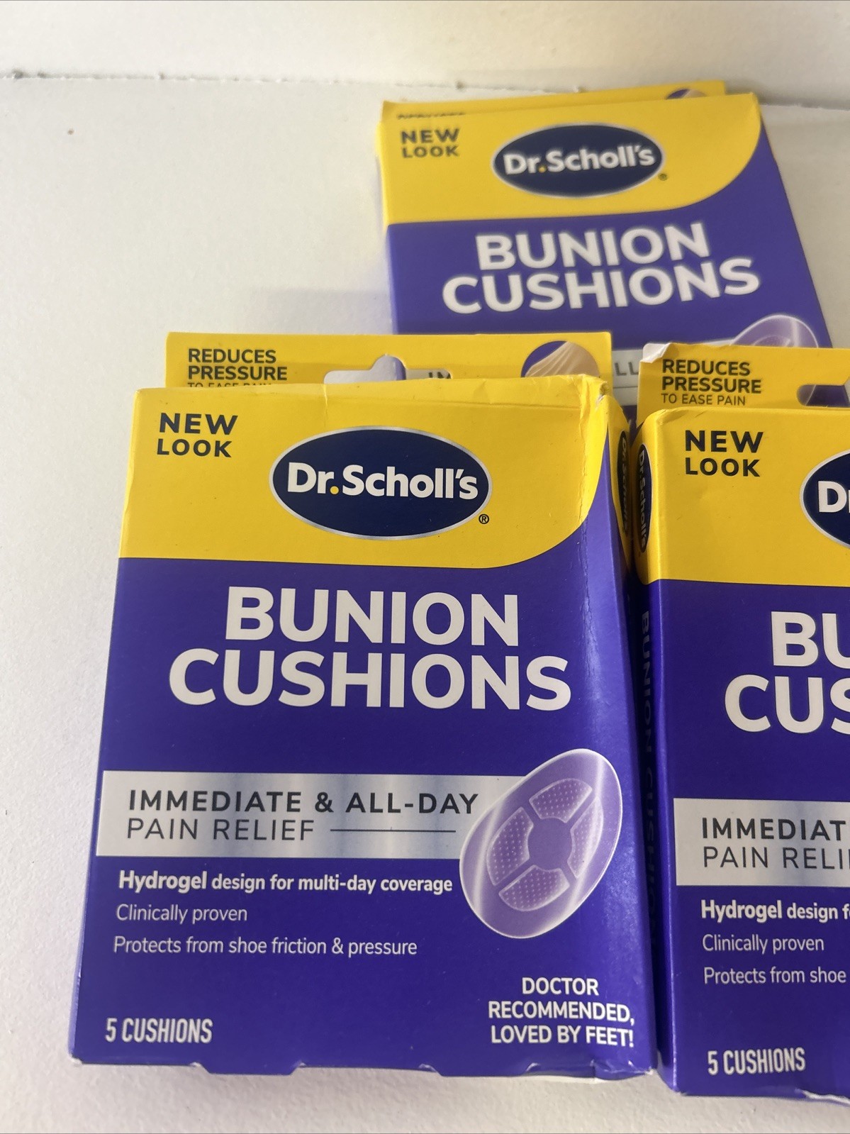 Dr Scholls BUNION Cushions HYDROGEL 5 ct ( 3 pack )