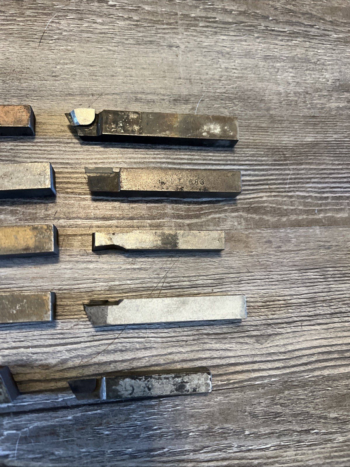 15pc Lathe Tool Bits Lot Carbide & Mixed Brands I USA