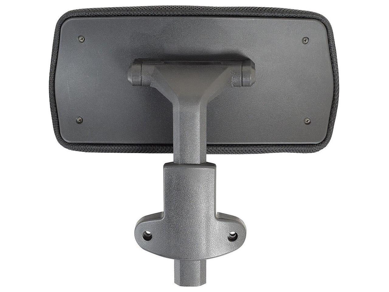 Lorell Headrest Adjustable 1-3/5"x12-3/5"x6" Black 60329