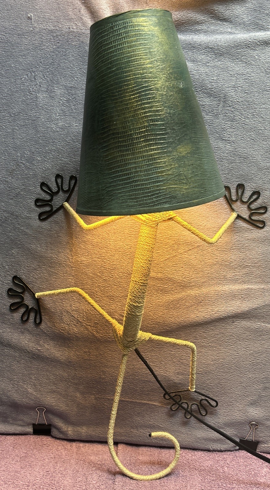 Gecko Wall Lamp Green Shade Eangee Home Design