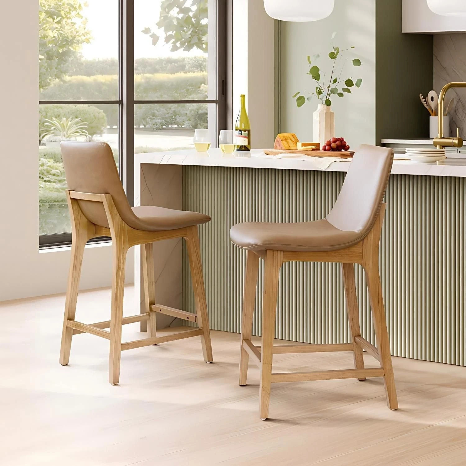 Member's Mark Faux Leather Counter Stool
