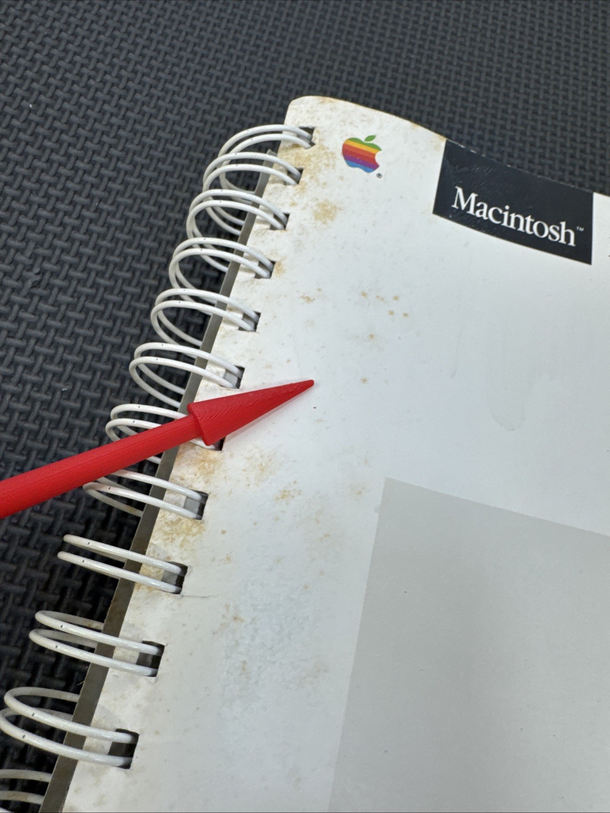 Apple Macintosh Se Owners Manual (Front Cover Damage Read)