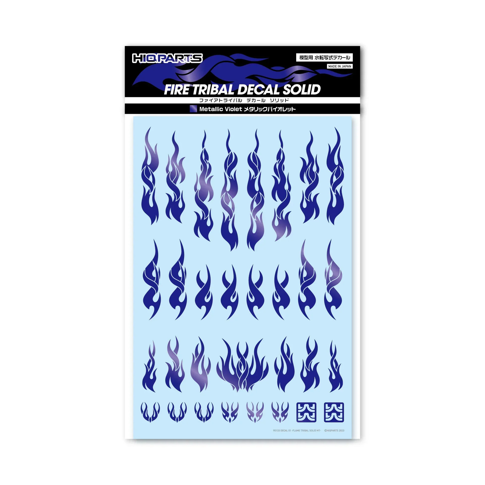 HIQParts Fire Tribal Solid Water Decal - US