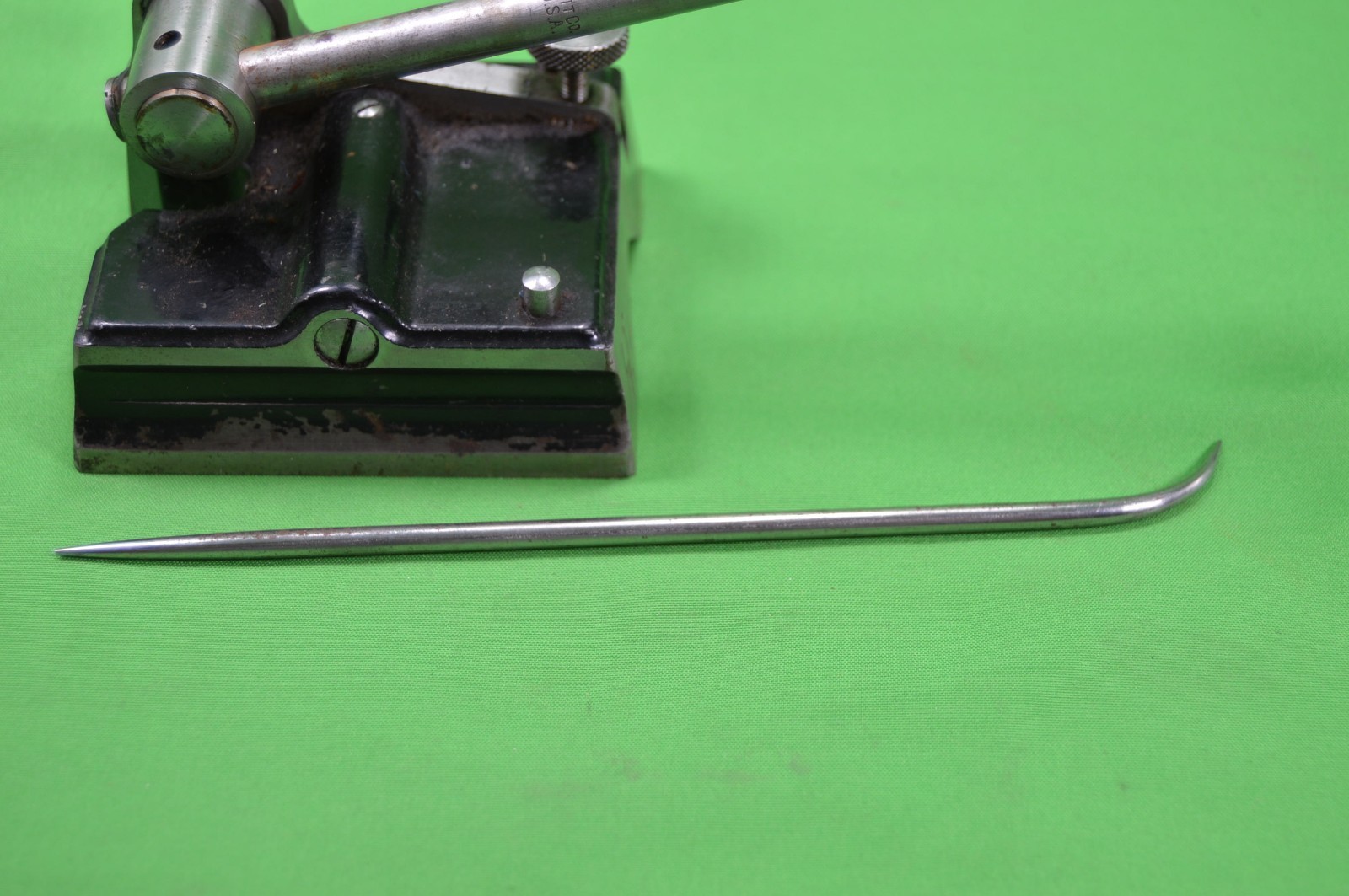 Vintage Starrett Surface Gauge Indicator Part,Base,Arm Guide,G