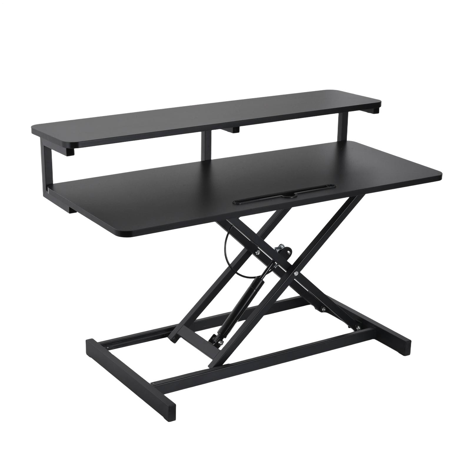 37 Inch Home Office Desk Converter Height Adjustable Computer Desk Riser