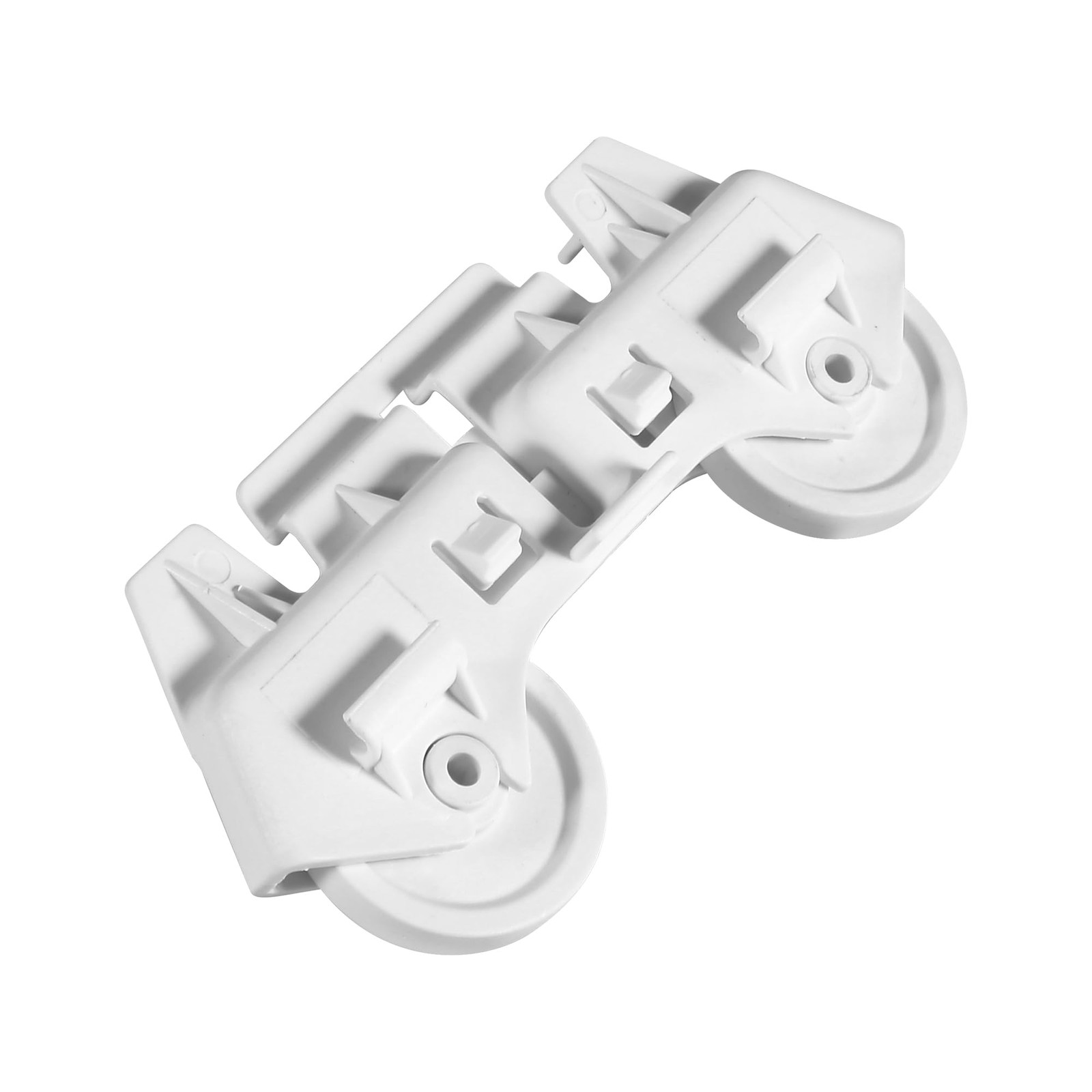 WPW10082868 Dishwasher Lower Rack Wheel Roller Assembly, Easy Snap...