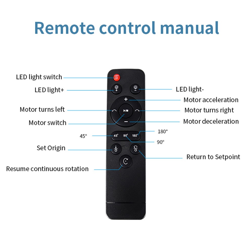 45CM/17.7in Motorized Rotating Display Stand Display Base 360°Rotatable Ele DGGN