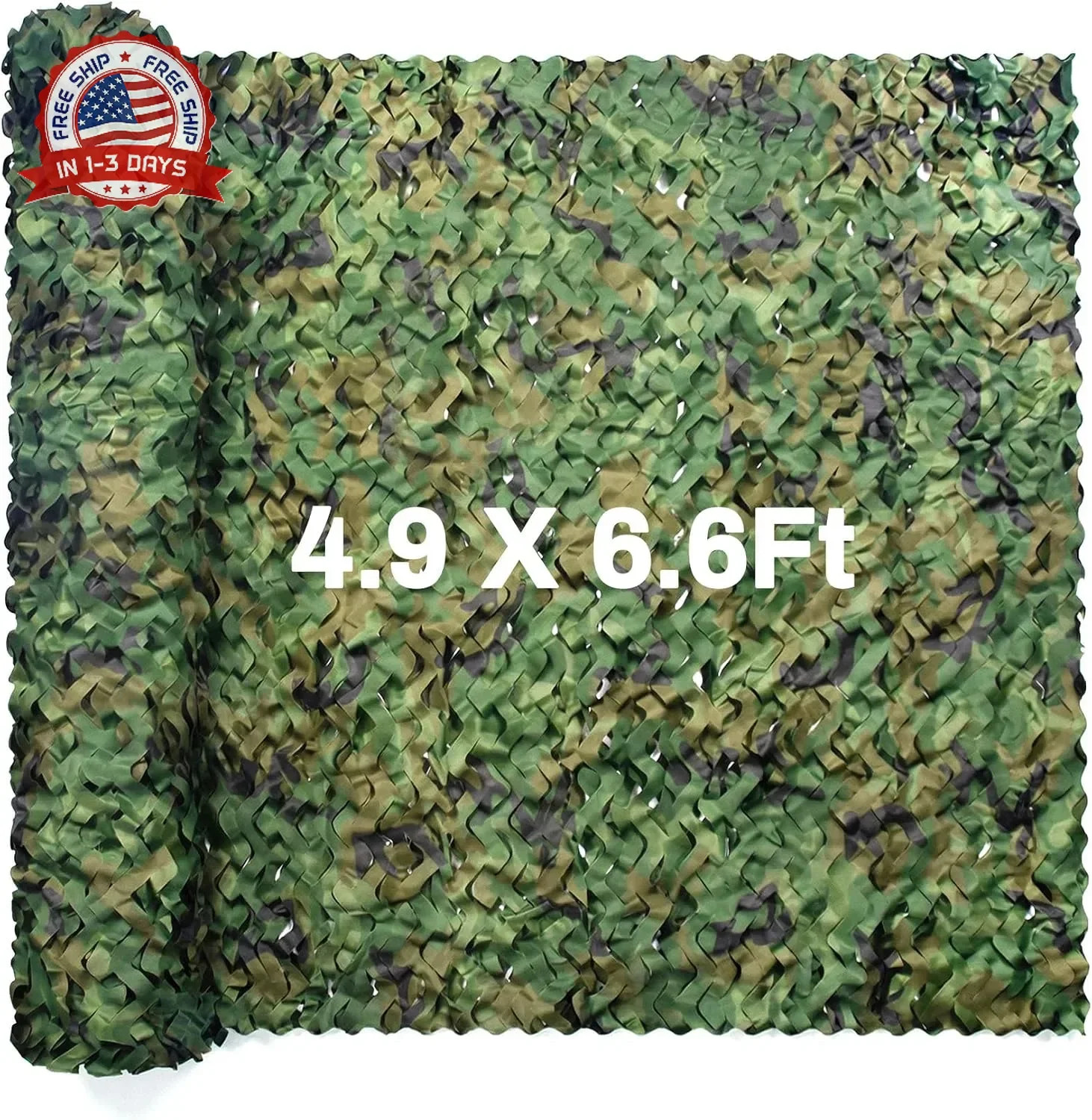 Camo Netting for Hunting - Camouflage Netting Outdoor Military Bulk Rol