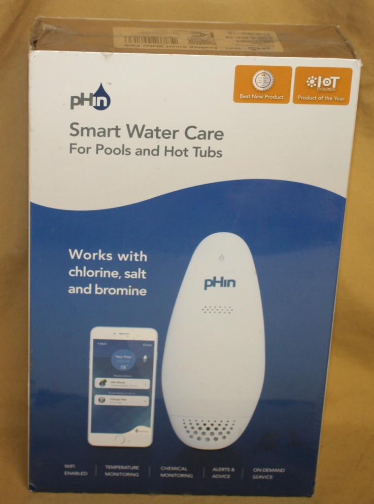 pHin CY-PM1510-A1 WiFi Smart Water Care Monitor Pools/Hot Tubs NEW SEALED
