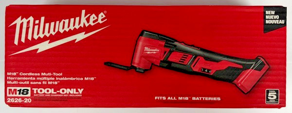 Milwaukee 2626-20 M18 Cordless Multi Tool New Open Box